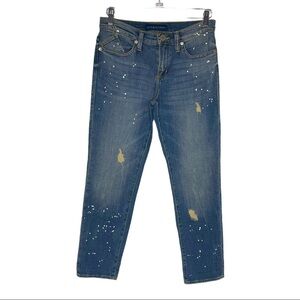 ROCK & REPUBLIC Indee Denim Crop Jeans 6 NWOT
